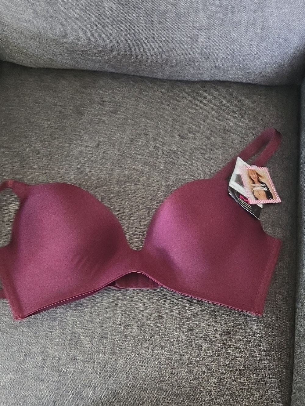 Maidenform Everyday Smooth T-Shirt Bra in Wine